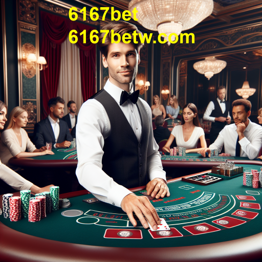 A Experiência Imersiva do Cassino Ao Vivo na 6167bet